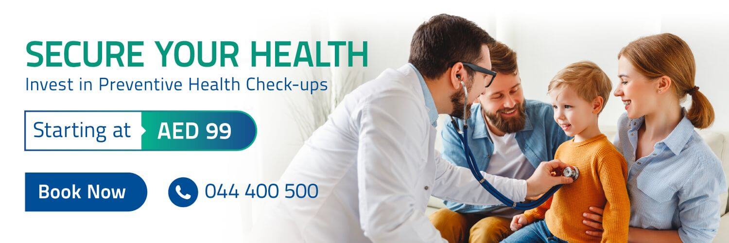 Preventive health packages banner